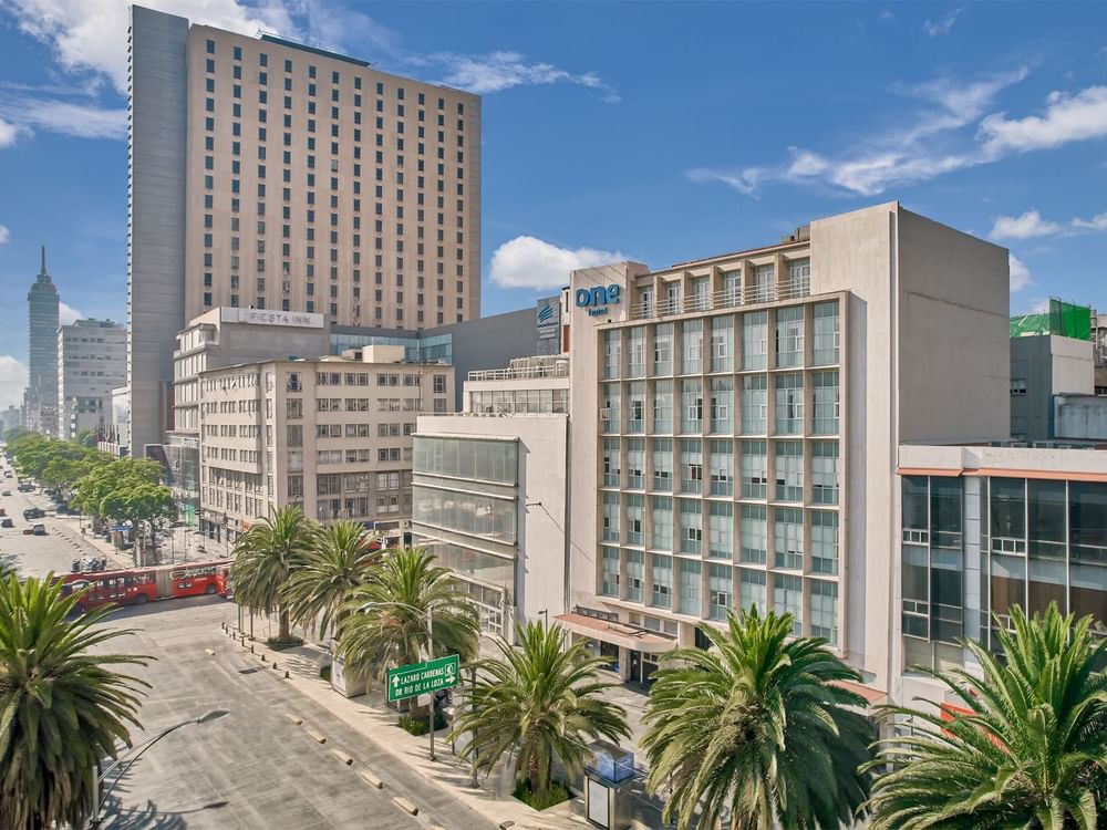 Vista exterior de la calle One Ciudad de México Alameda