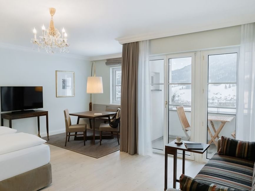 Junior Suite with Balcony at Schloss Pichlarn Hotel in Austria