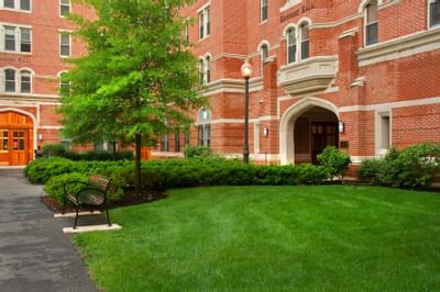 brick building on georgetown university