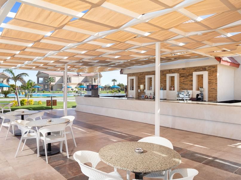 White Bar at Pickalbatros Sea World Resort in Marsa Alam