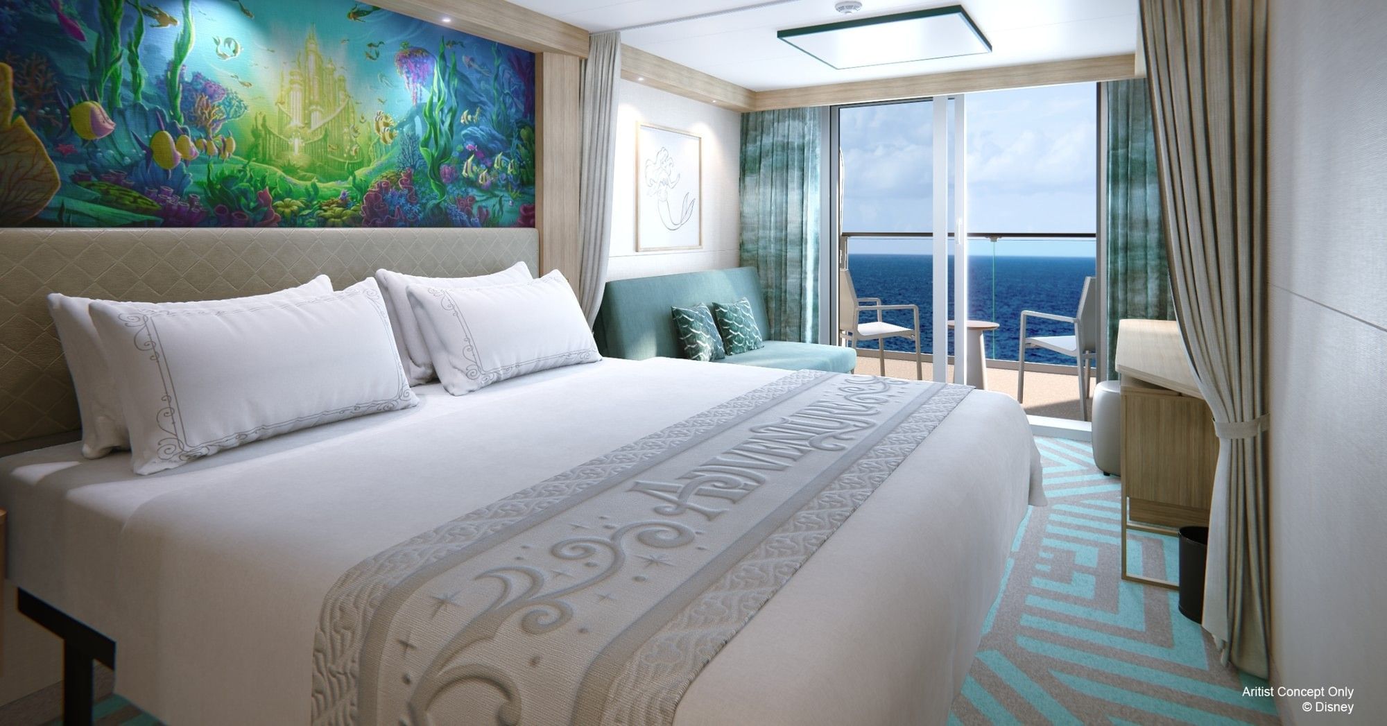 Deluxe Oceanview Stateroom with Verandah 