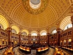 Interior of Library of Congress near Capitol Skyline Hotel