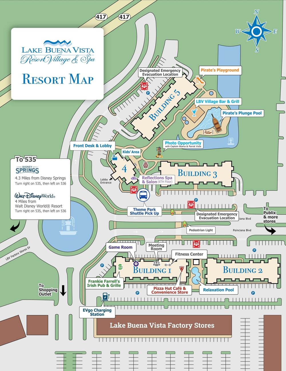 LBV Resort Village and Spa Resort Map 2026