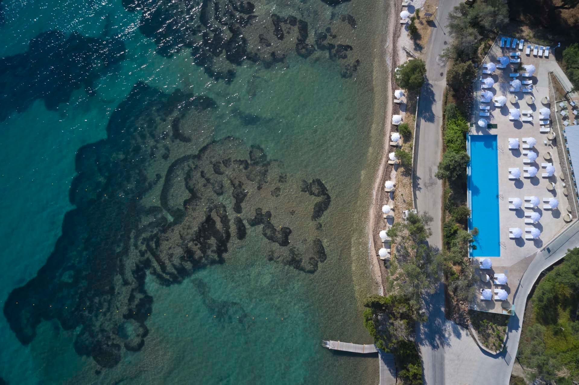 Kouloura Beach Corfu