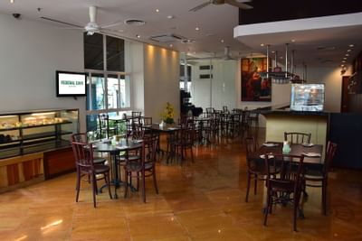 Dining area in a restaurant at Hotel Capitol Kuala Lumpur