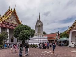 Exterior of Temple of the Reclining Buddha near Chatrium Grand Bangkok