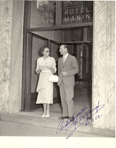 Zio Bruno Hotel Manin 1952