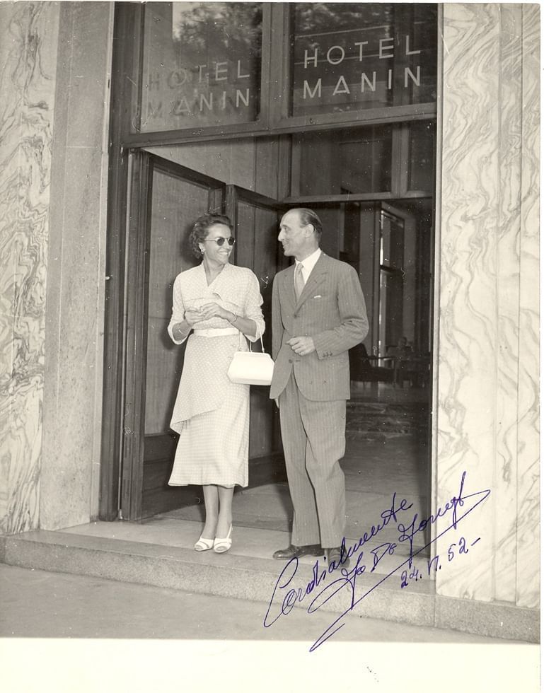 Zio Bruno Hotel Manin 1952