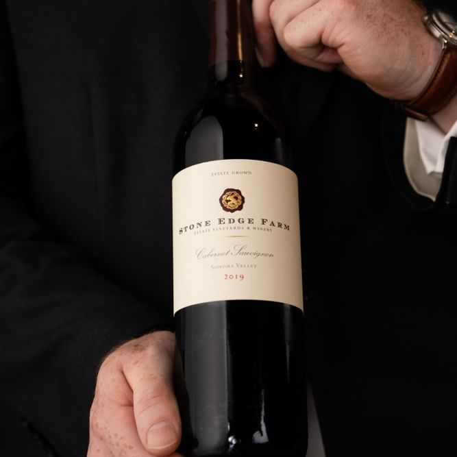 Stone Edge Farm Bottle of Cab San