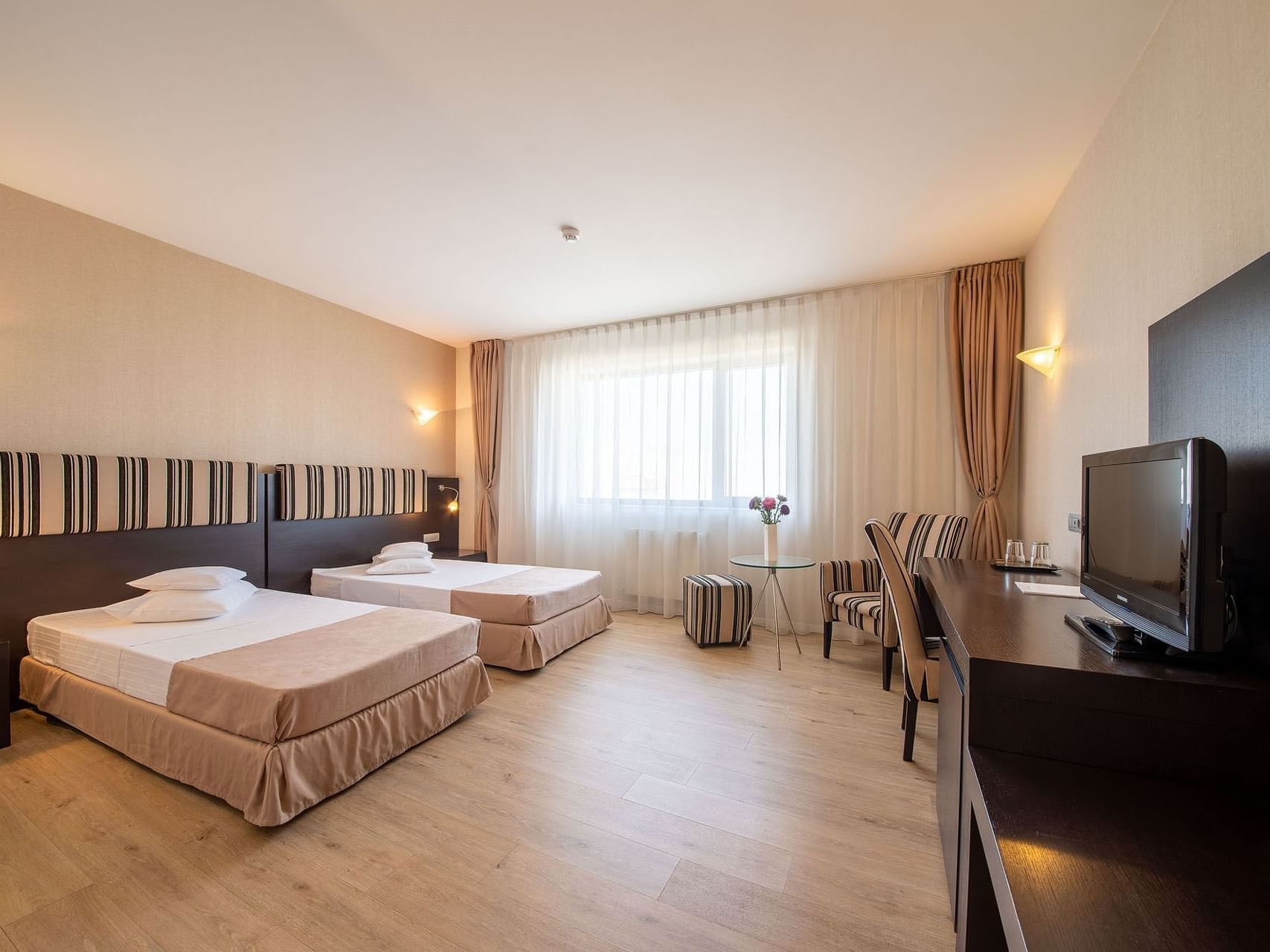 Deluxe Twin Room at Parliament Hotel in Bucharest