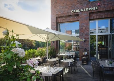 Terrace at Abion Berlin Villa