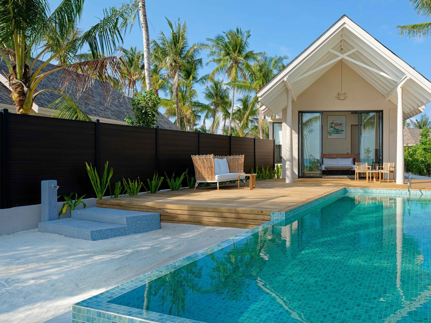 Beach Villa deck