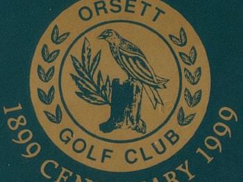 Original logo used for Orsett Golf Club by Orsett Hall Hotel