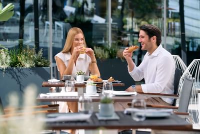 Restaurant at Zijin Hotel Belgrade