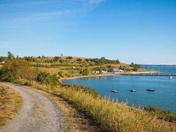 Panoramic locations around Boston Harbor Hotel