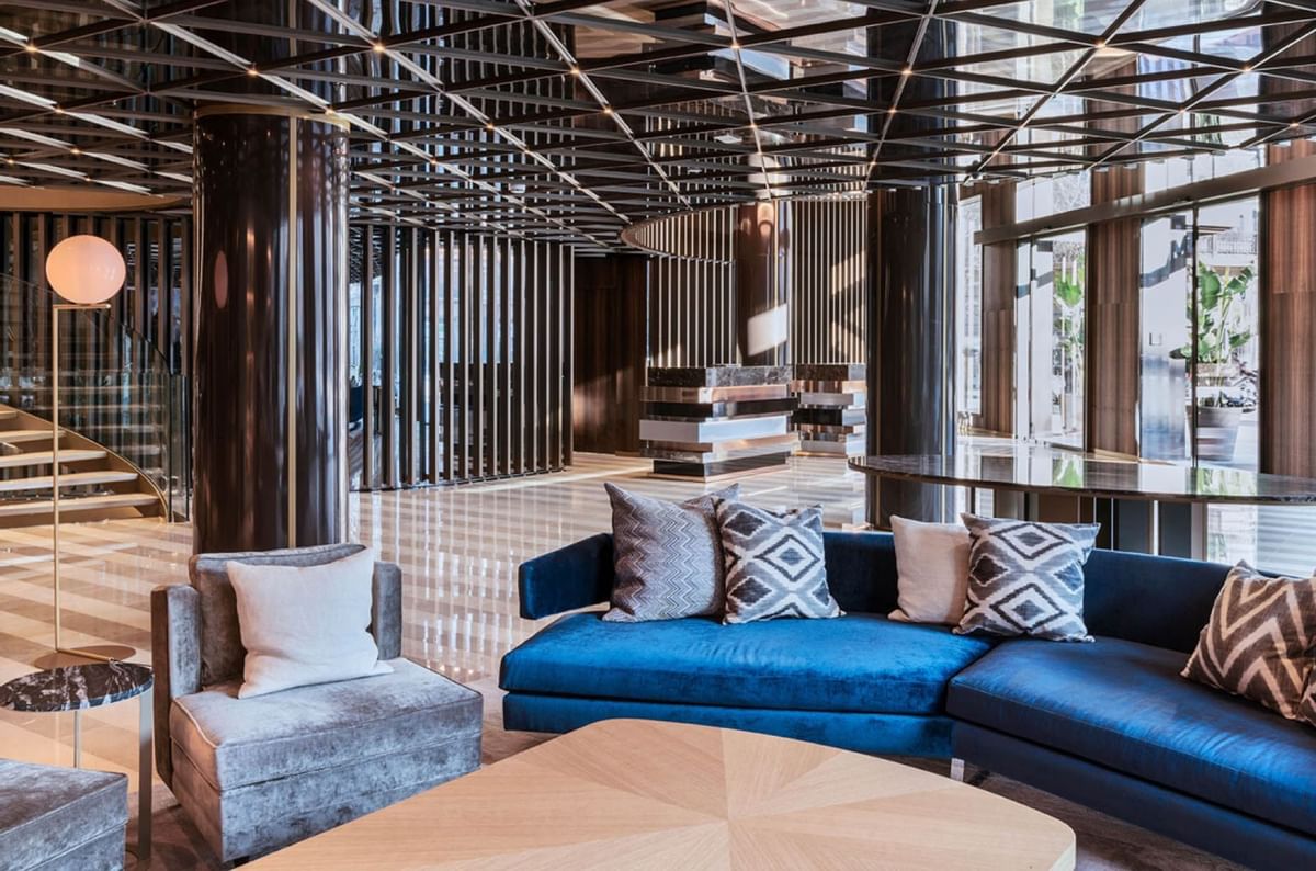 Inspirierende Räume Lobby im Almanac Barcelona