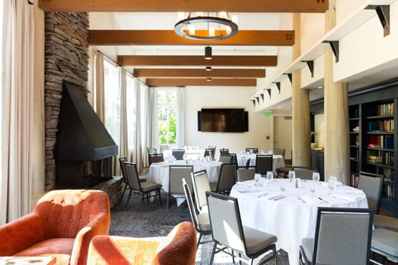 Twanoh Restaurant interior at Alderbrook Resort & Spa