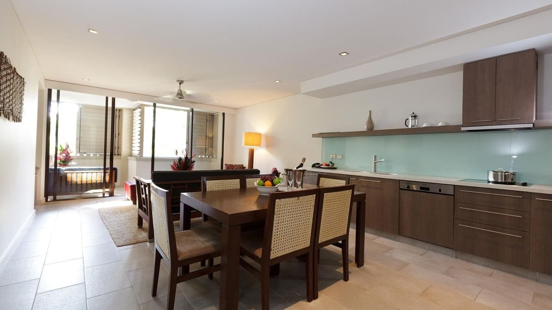 One-bedroom-loungeroom at Pullman Palm Cove Sea Temple Resort