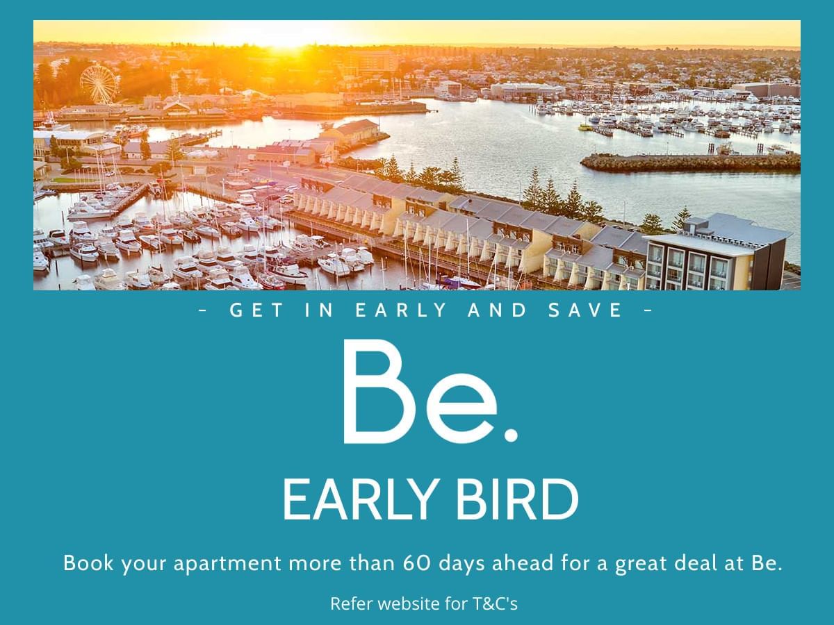 Be Early Bird offer poster