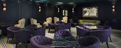 View of the dining area in Hotel Emperador Buenos Aires