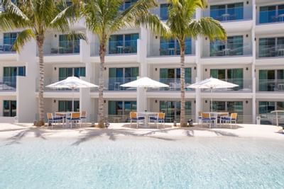 Dining area by the outdoor pool, The Morgan Resort Spa Village