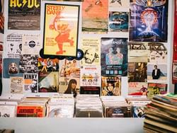 Interior of Bleecker Street Record near Hotel Shocard