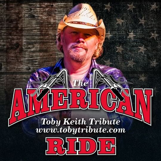 The American Ride Toby Kieth Tribute logo and performer