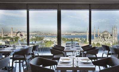 Fine dining at Hotel Arcadia Blue Istanbul