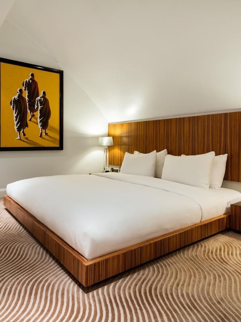 Interior of Duplex Suite at The May Fair Hotel London