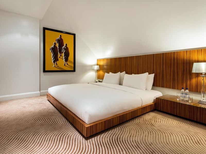 Interior of Duplex Suite at The May Fair Hotel London
