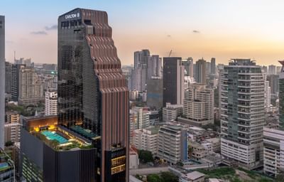 Aerial view of Carlton Hotel Bangkok Sukhumvit