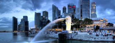 View of Marina Bay Singapore near Goodwood Park Hotel