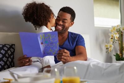Anniversaire de famille avec petit-déjeuner