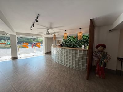 Main entrance and lobby area