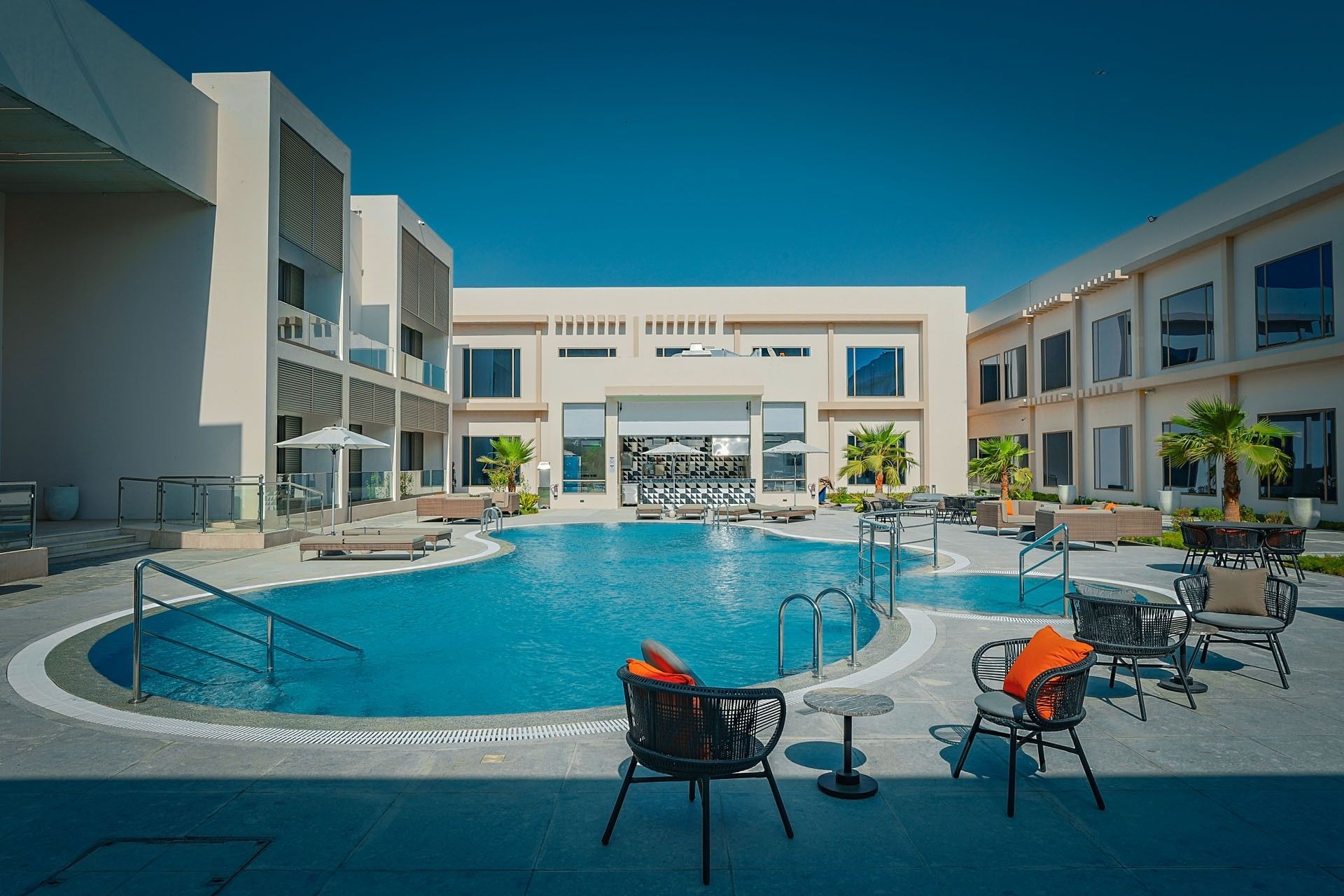 Pool at First Grand Hotel Dammam