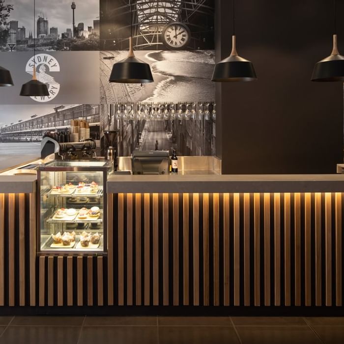 ibis reception with grab and go food items