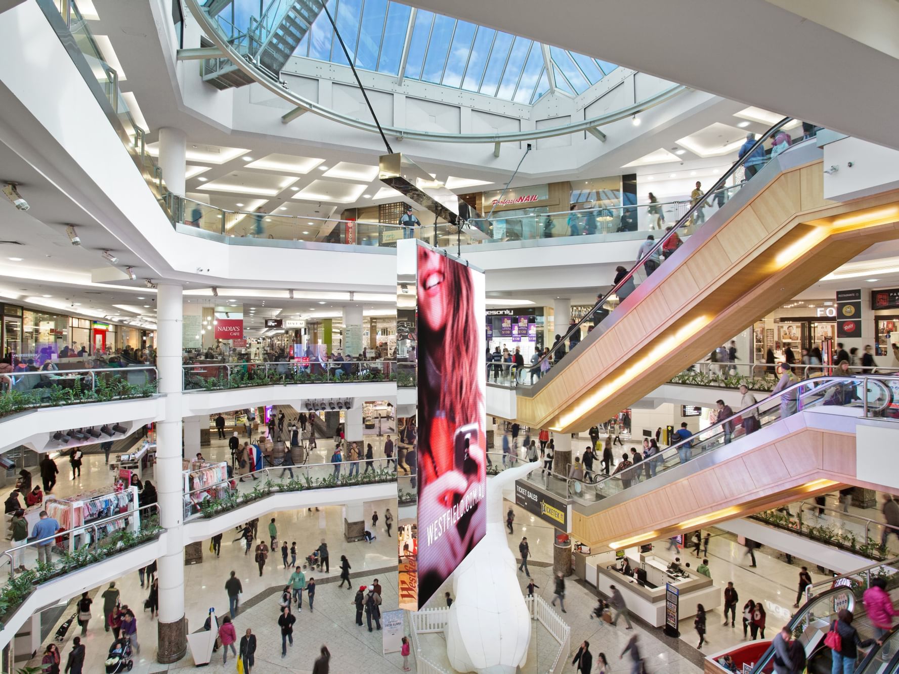 Westfield Parramatta Shopping Center near Nesuto Parramatta