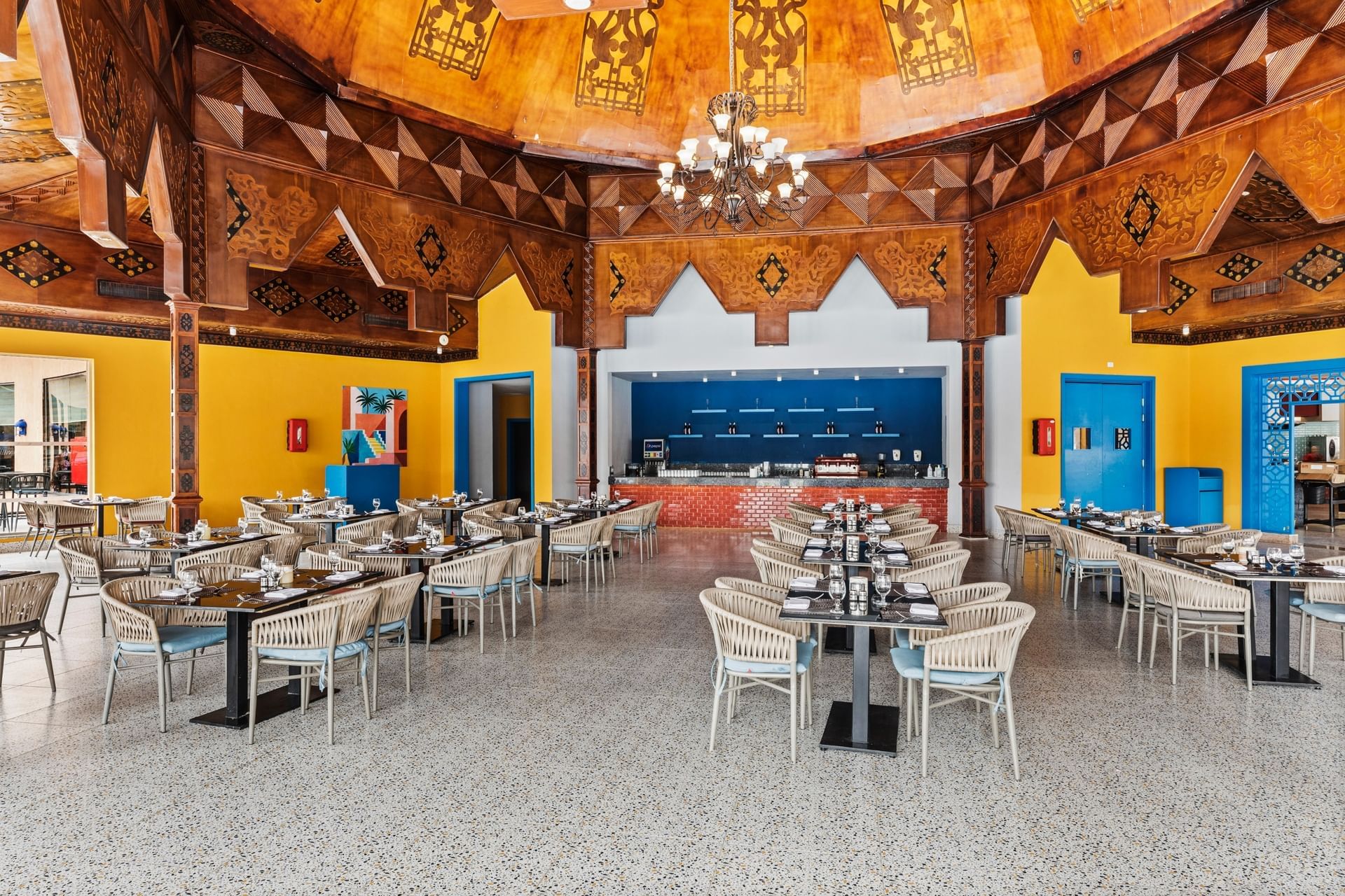 Tagine Restaurant at Pickalbatros Jungle Aqua Park Resort in Neverland, Hurghada