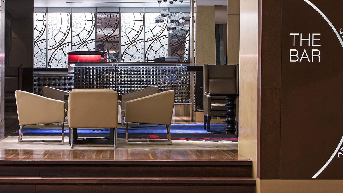 Interior of dining area of a Restaurant at Fullerton Sydney