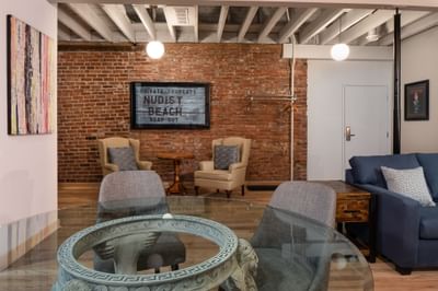 Interior of the Apartment 203B at Retro Suites Hotel
