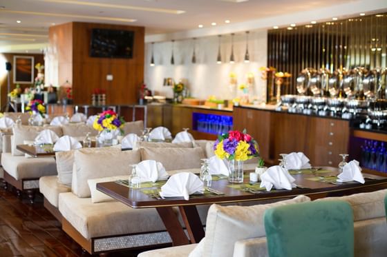 Restaurant at The Tower Plaza Hotel Dubai
