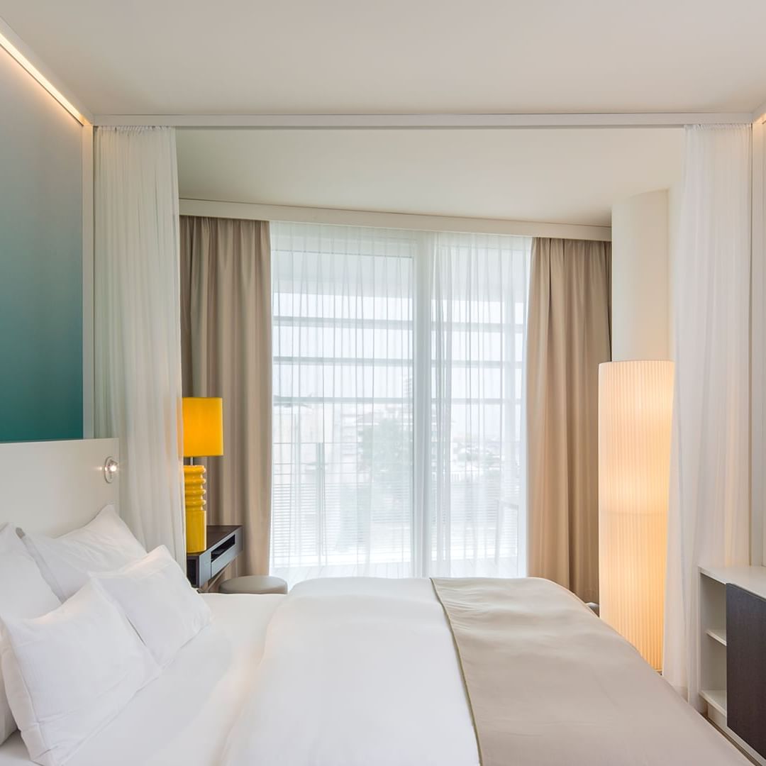Bed In Palm Island Suite At Falkensteiner Hotel Jesolo