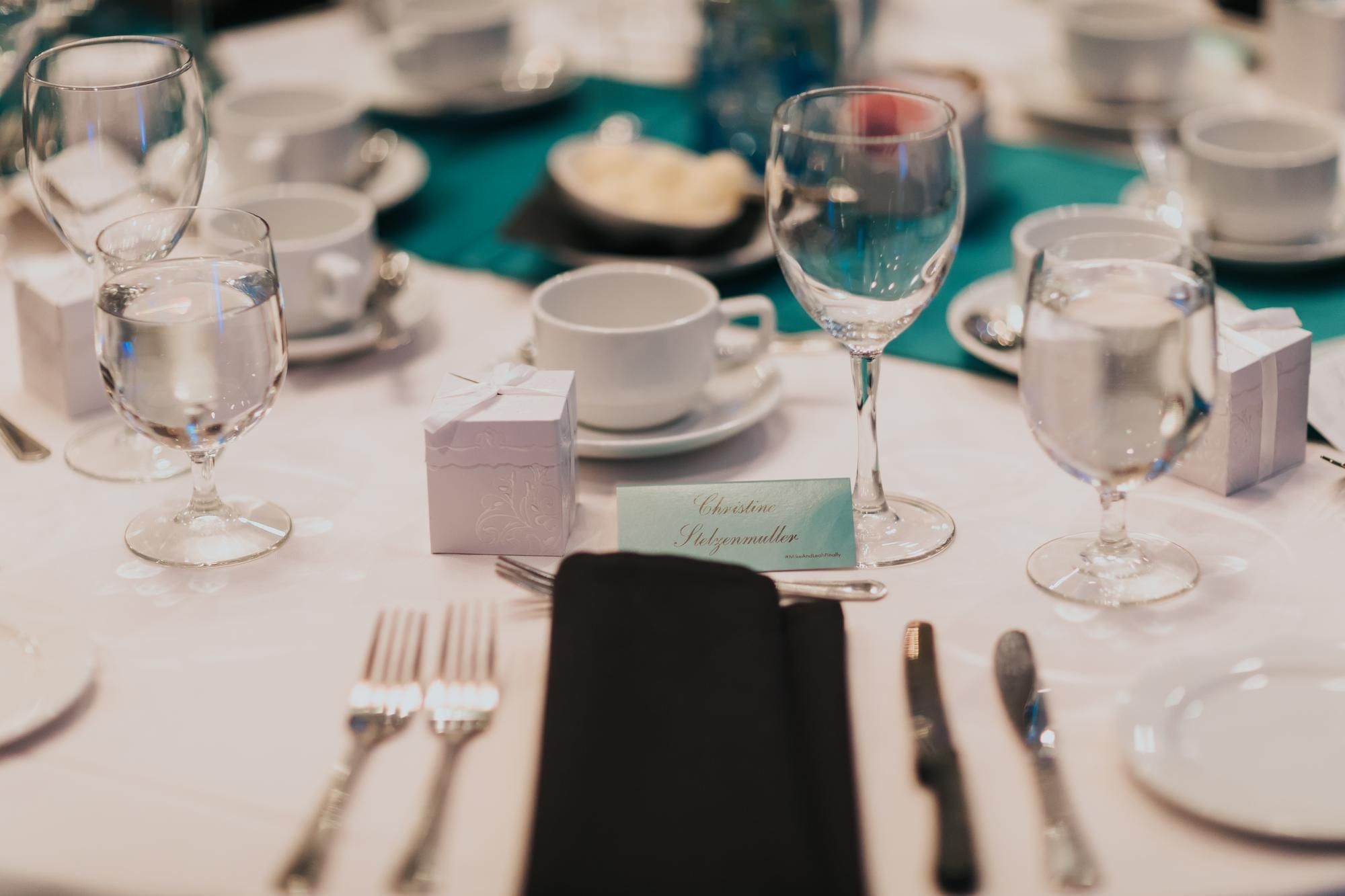 Wedding - Table Set Up