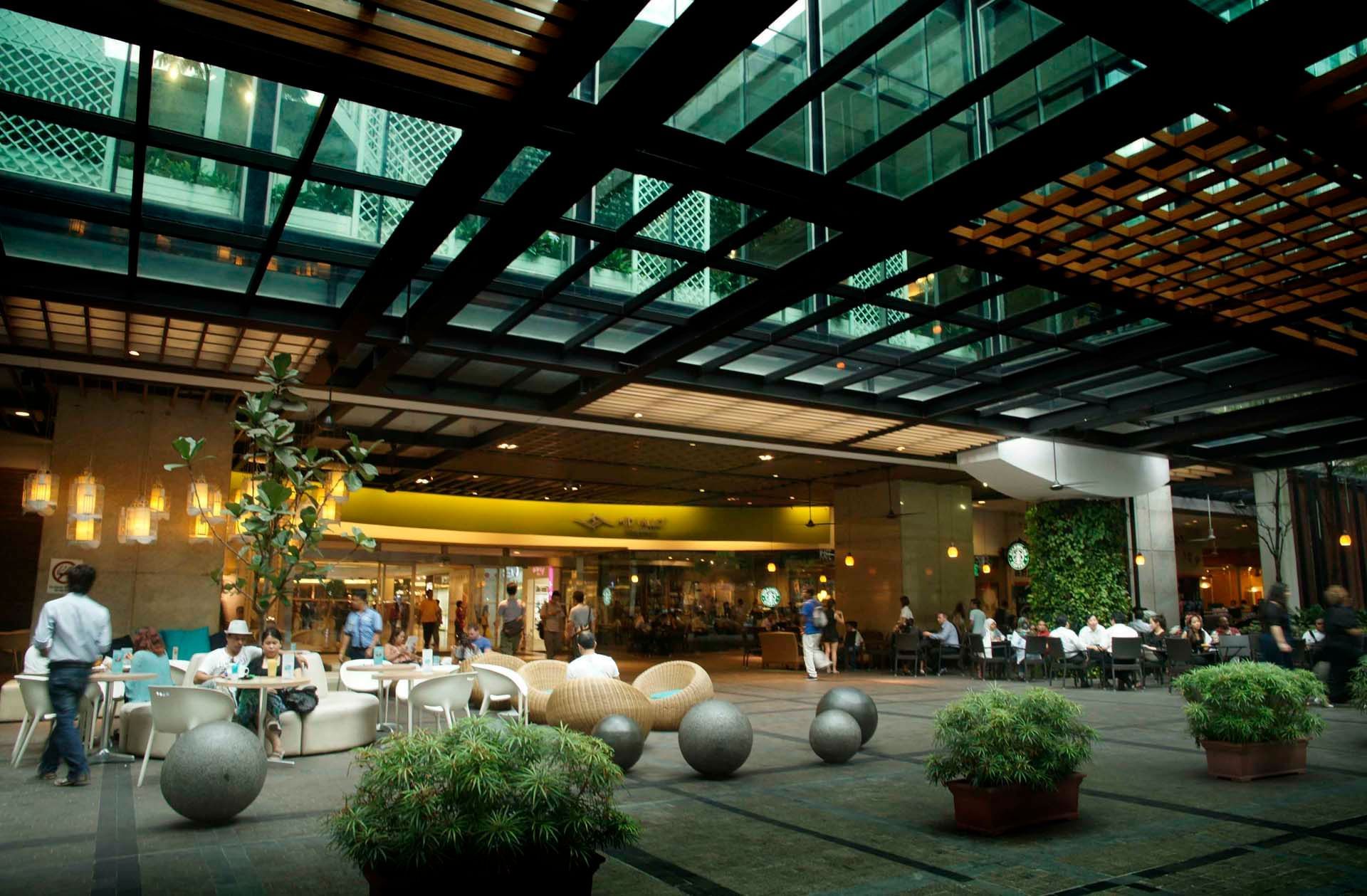 Interior of The Megamall near Cititel Mid Valley Hotel