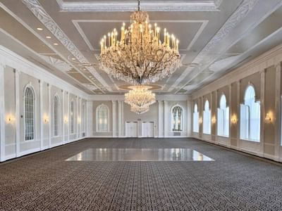 elegant crystal ballrooms with chandeliers