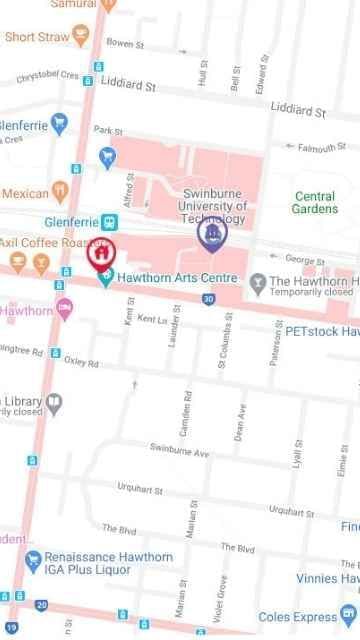 Student Living - Vivida Map