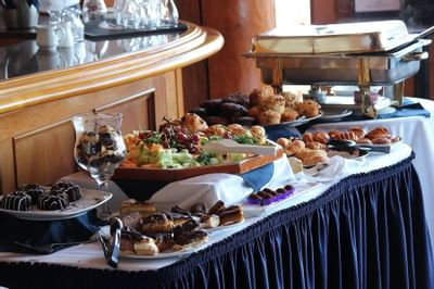 buffet table