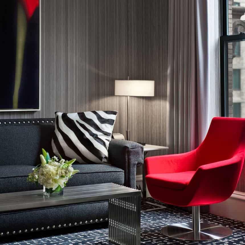 stylish studio suites inside the moderne hotel nyc