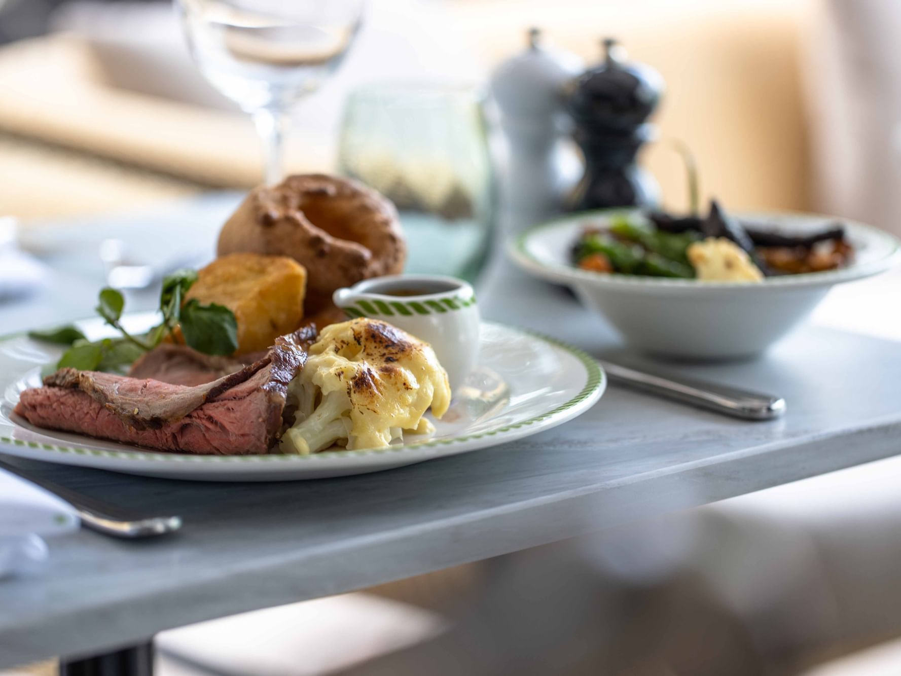 A dish served in The Clipper Restaurant at The Relais Henley