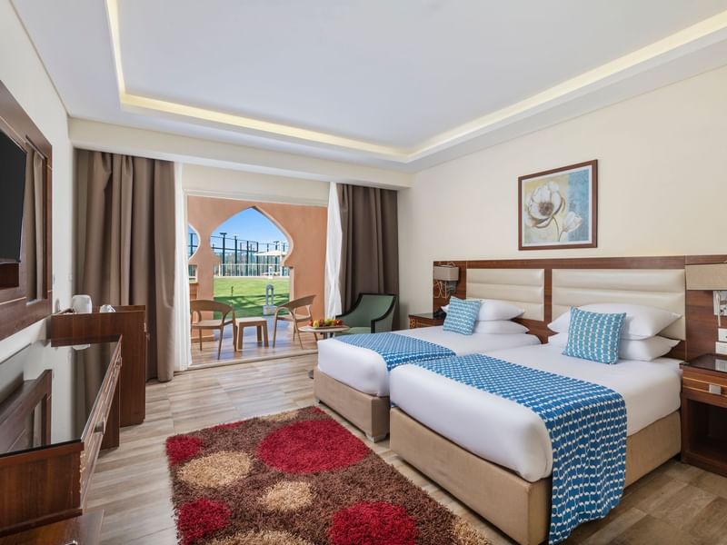 Heated Guest Room at Pickalbatros Aqua Vista Resort in Hurghada